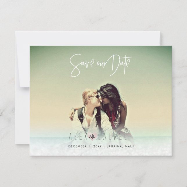 PixDezines Foto Rettete unser Datum (Vorderseite)