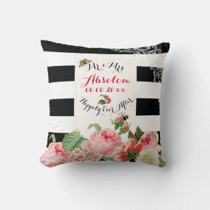 PixDezines fürchtet florale/antike Rosen/chic Kissen