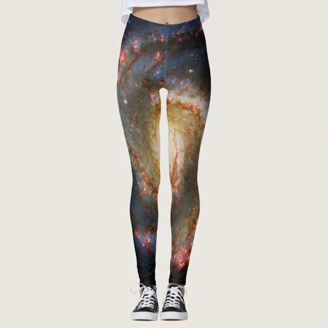 PixDezines Galaxy / Kosmic/NASA Leggings (Vorderseite)