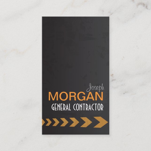 PixDezines Generalunternehmer Visitenkarte (Vorderseite)