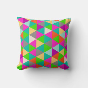 PixDezines geometrische/neonale Farben Kissen