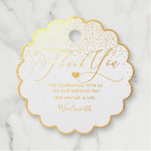 PixDezines Gold Confetti Romantische Kalligraphie