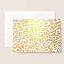 PixDezines Gold Leopard Flecken Danke