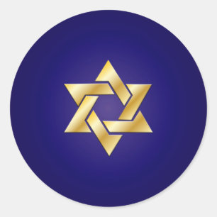 PixDezines goldener Stern von david/DIY Hintergrun Runder Aufkleber