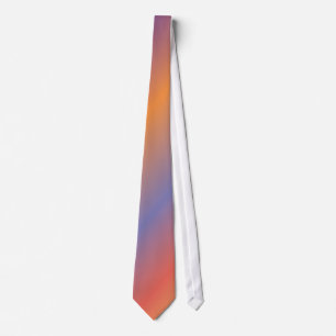 PixDezines Gradient Krawatten, orange+lila Krawatte
