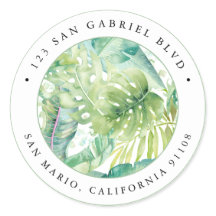 PixDezines Grüne, tropische Blattwerk Grün