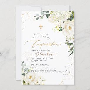 PixDezines H2 Alabaster Rose Hydrangeas Einladung