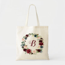 PixDezines H2 Blush Burgunderrot Navy Blumen Braut
