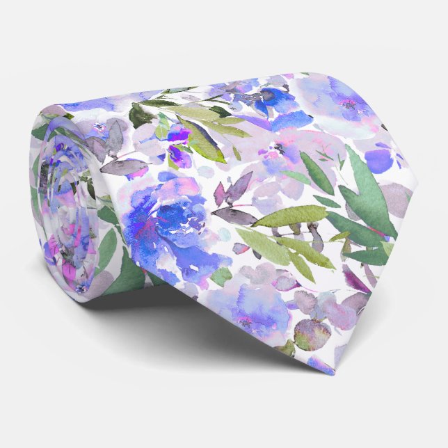 PixDezines H2 Sommerliche Blume Hues Krawatte (Gerollt)