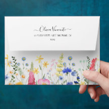 PixDezines H2 Zarte Wilde Blumen Brautdusche