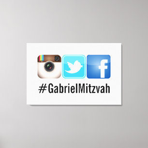 PixDezines Hashtag-Party-Fotos Schild