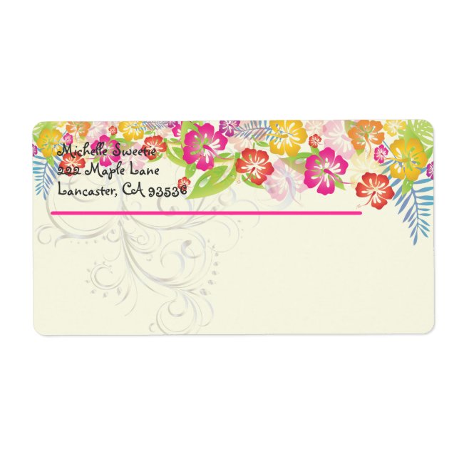 PixDezines Hawaiian Leis von Hibiskus/DIY (Vorne)