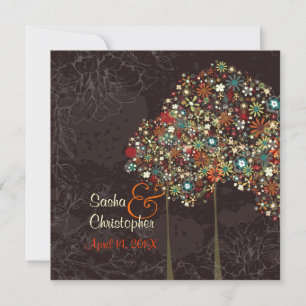 PixDezines Herbstblüten Einladung