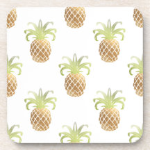 PixDezines Imitats Gold Ananas/DIY Hintergrund