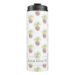 PixDezines Imitats Rose Ananas Thermosbecher