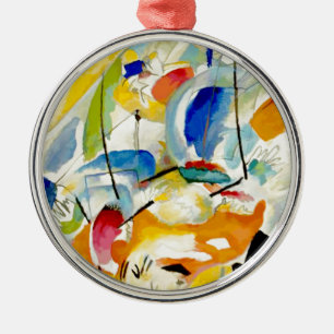 PixDezines Kandinsky 1913 Seattle Ornament Aus Metall