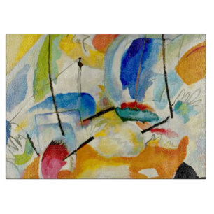 PixDezines Kandinsky 1913 Seeschlacht Improv 31 Schneidebrett
