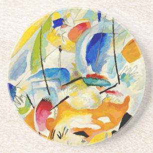 PixDezines Kandinsky 1913 Seeschlacht Improvisatio Untersetzer