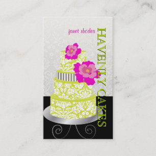 PixDezines Keylime Sponge Cake/pâtisserie Visitenkarte