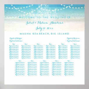 PixDezines Kronier/Strand/Sitzplan Poster