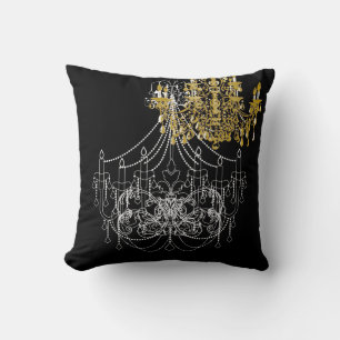 PixDezines Kronleuchter/DIY-Farbe Kissen