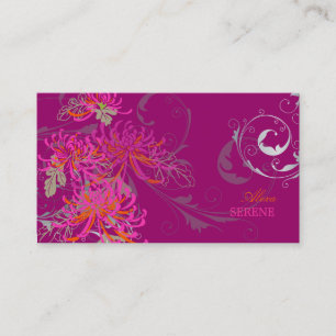 PixDezines Mamas+Wirbel/diy Farben Visitenkarte