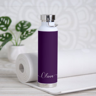 PixDezines Mangosteen Lila DIY Farbe Trinkflasche