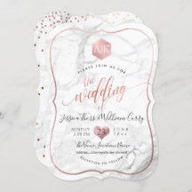 PixDezines Marble+Monogram+Imitate RoseGold Honeyc