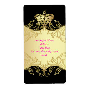 PixDezines Marie Antoinette in Gold/DIY Farbe/schw