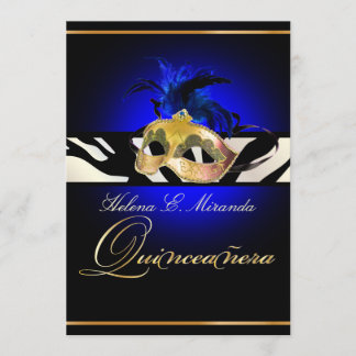 PixDezines Masquerade/Quincenera/DIY Farbe!! Einladung