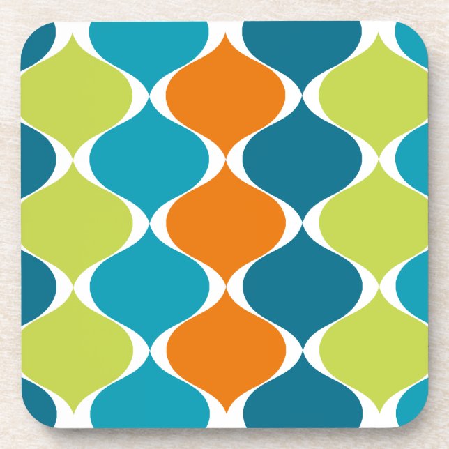 PixDezines Mod-Hintergrundfarbe Untersetzer (Vorderseite)