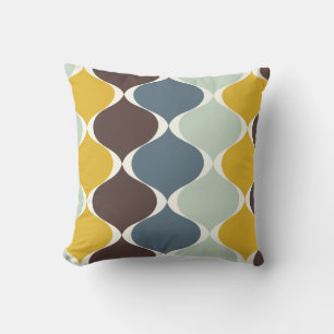 PixDezines Mod ogee DIY Hintergrundfarbe Kissen