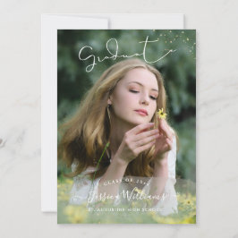 PixDezines Moderner Kalligraphie-Script-Abschluss  Einladung