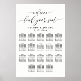 PixDezines Moderner Schriftart für Kalligraphie, S Poster