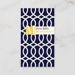 PixDezines Monaco Trellis/DJ Farben in einem Snap. Visitenkarte