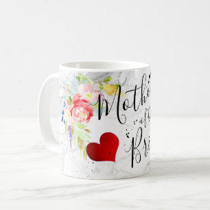 PixDezines Mutter der Braut/Blumenfarbe Kaffeetasse