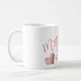 PixDezines Mutter von Groom/Imitats Rose Gold Scri Tasse