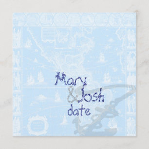 PixDezines Nautical Antique Karte