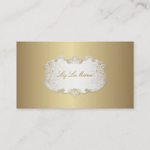 PixDezines noble Aufkleber Visitenkarte