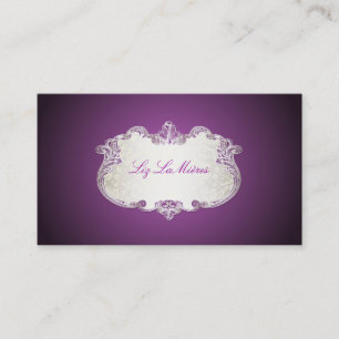 PixDezines noble Aufkleber Visitenkarte