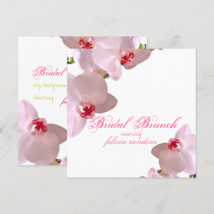 PixDezines Orchideen/phalaenopsis/DIY-Hintergrund Einladung