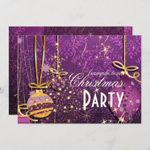 PixDezines-ORNAMENTS+SPARKLING-CHRISTMAS BAUM/DIY Einladung