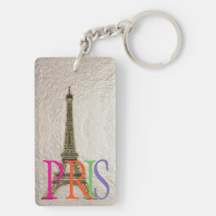 PixDezines Paris/Eiffels Tower/DIY Farbe Schlüsselanhänger
