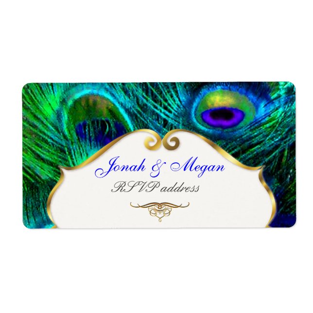 PixDezines Peacock feather/psychedelische Farben (Vorne)