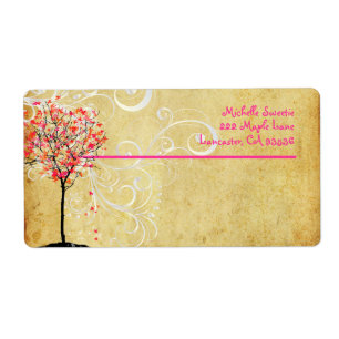 PixDezines Pink-Ahornbaum