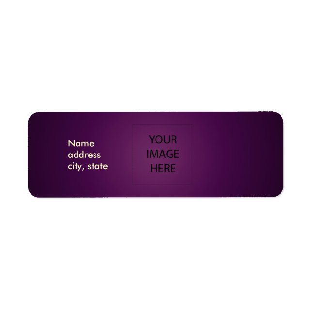 PixDezines Plain Amethyst Einfache Vorlage (Vorne)