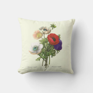 PixDezines redoute Anemonen Kissen
