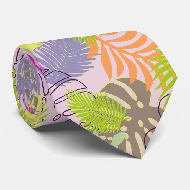 PixDezines Regenwald/DIY Hintergrund Krawatte (Gerollt)