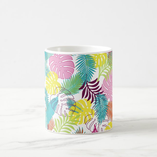 PixDezines Regenwald/einstellbares Bild Tasse (Mittel)