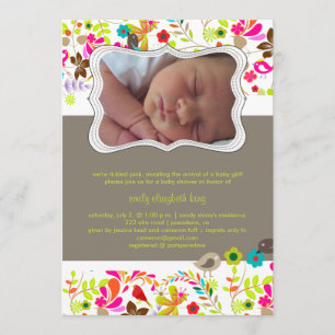 PixDezines Retro-Baum/DIY-Hintergrund+Schriftarten Einladung